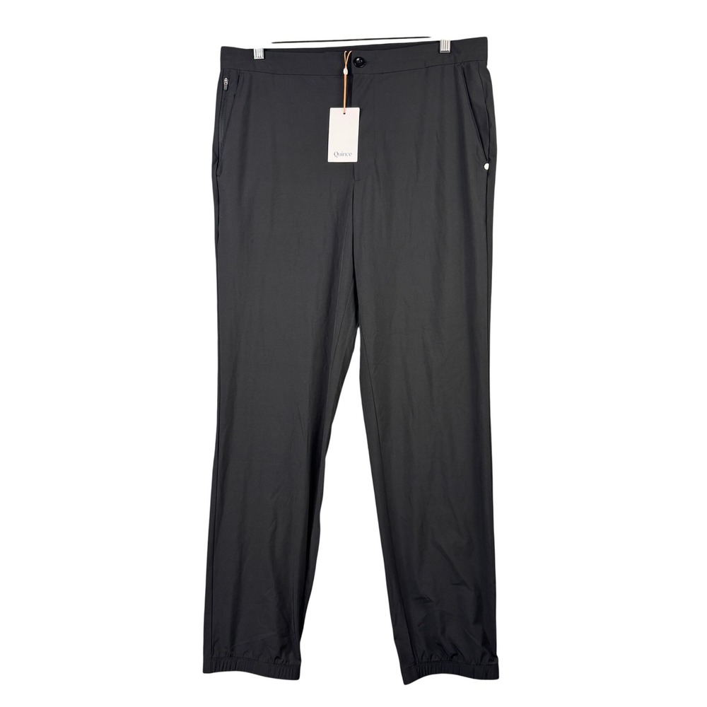 Quince Performance Tech Jogger Black GCGL01 Mens Size M Stretch pants
